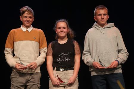 PODELITEV ŠPORTNICA IN ŠPORTNIK LETA 85 FOTO LJUBO VUKELIČ